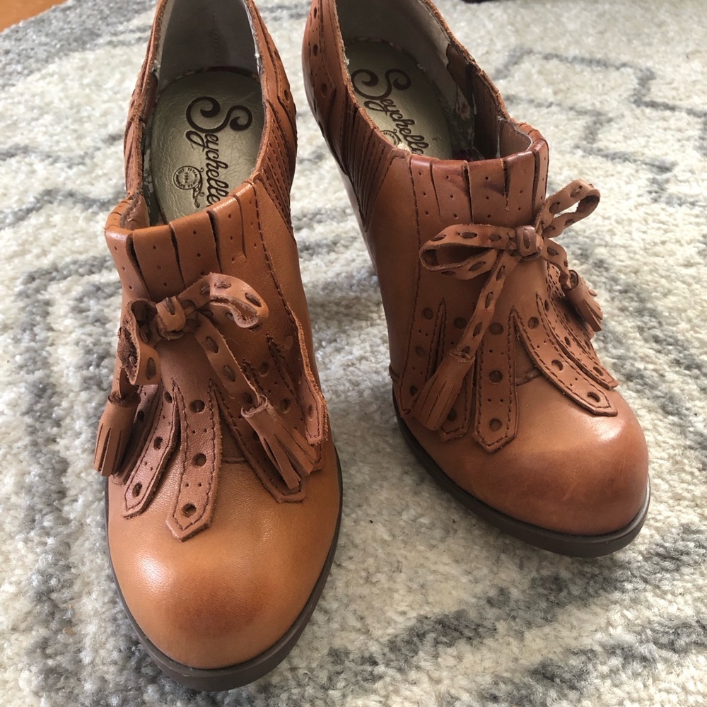 Seychelles leather oxford boots
